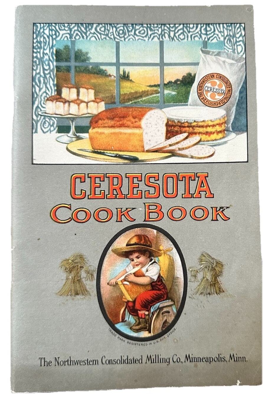 Circa 1915 Ceresota Flour Cookbook Northwester Consolidated Milling